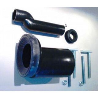 GEBERIT Wand WC Anschlußgarnitur DN 80/90 Nr. 405.116.00.1 25 mm Etagiert