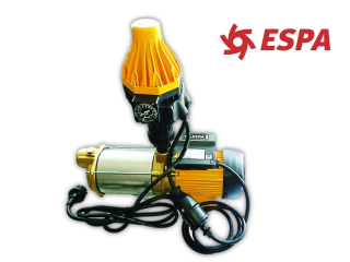 ESPA ASPRI 15 5 MB Hauswasserwerk Messing "Made in SPAIN"  mit Pressdrive AM2E Druckschalter