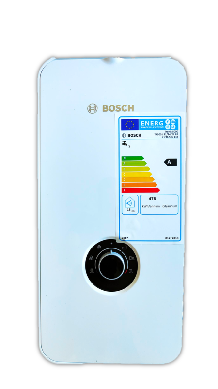 Bosch TR5001R 15/18/21 kW Durchlauferhitzer Elektronisch EB Tronic Comfort  Plus (7736506143) Elektroshop Wagner