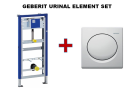 GeberitDuofixBasic Urinal Element mit Steuerung...