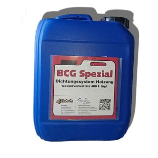 BCG SPEZIAL Selbstdichter 5 l für Undichtigkeit bei 400l Wasser täglich 246006