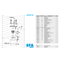 SFA Deckel Gehäusedichtung V3021