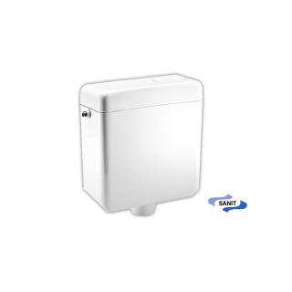 SANIT Junior Aufputz Spülkasten weiss Start/Stop weiss 91.A01.01..0099