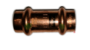 Viega PROFIPRESS Doppel-Muffe Kupfer 2415 15 mm SC-Contur V