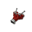 Storz C 2-fach Verteiler MIT Kugelhahn Absperrung (Sammler)