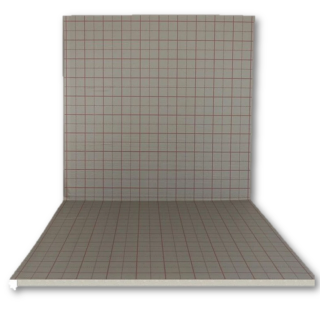 ZEWO Flat Dünnschichtsystem Verbundplatte 30 mm 150 kPa