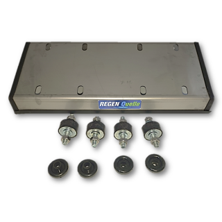 RQ15 Edelstahl Pumpen Wandkonsole passend zur Espa Aspri 15 Serie